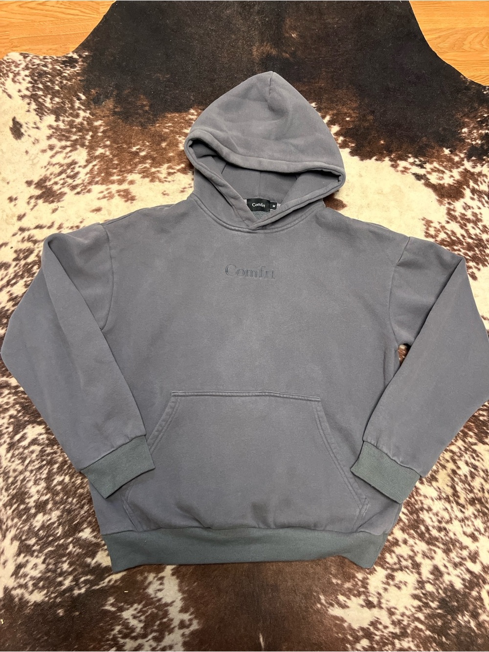 Comfy Women's Charcoal Gray Pullover Hoodie